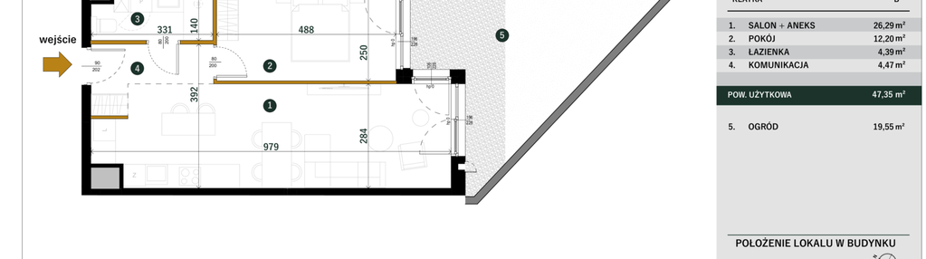 Mieszkanie w inwestycji: Ogrody Staszica