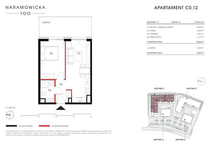 Mieszkanie w inwestycji: Naramowicka 100