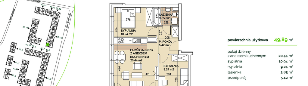 Mieszkanie w inwestycji: Lokum Verde etap III