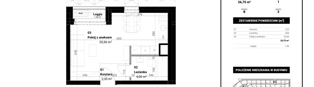 Mieszkanie w inwestycji: Kolejova 1