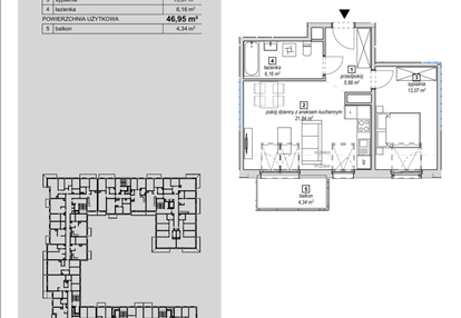 Mieszkanie w inwestycji: Naramowice Odnova
