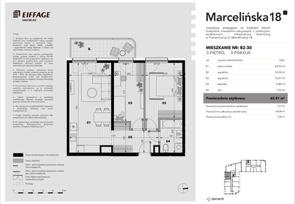 Mieszkanie w inwestycji: Marcelińska 18