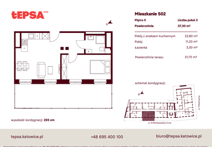 Mieszkanie w inwestycji: Tepsa Kato