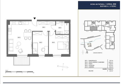 Mieszkanie w inwestycji: Nowa Młynówka