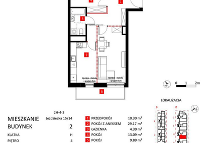 Mieszkanie w inwestycji: Apartamenty Jeździecka