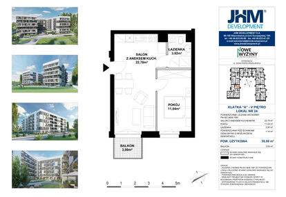 Mieszkanie w inwestycji: Nowe Wyżyny Apartamenty