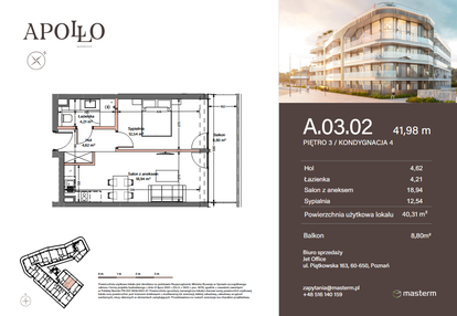 Mieszkanie w inwestycji: Apollo Residence