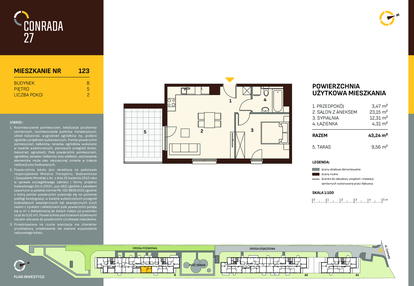 Mieszkanie w inwestycji: Conrada 27