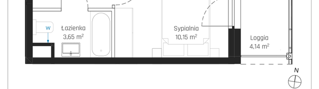 Mieszkanie w inwestycji: Nadmotławie Apartments etap J