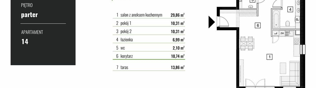 Mieszkanie w inwestycji: Zielony Horyzont