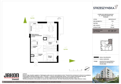 Mieszkanie w inwestycji: Strzeszyńska 77