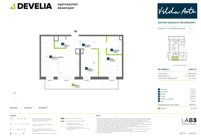 Mieszkanie w inwestycji: Vilda Arte