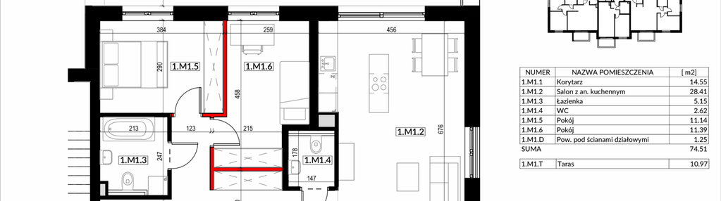Mieszkanie w inwestycji: Apartamenty Sikornik - etap II
