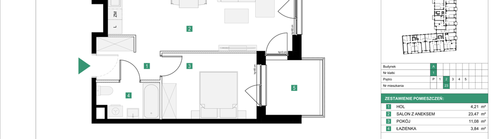 Mieszkanie w inwestycji: Osiedle Międzyleska - etap III