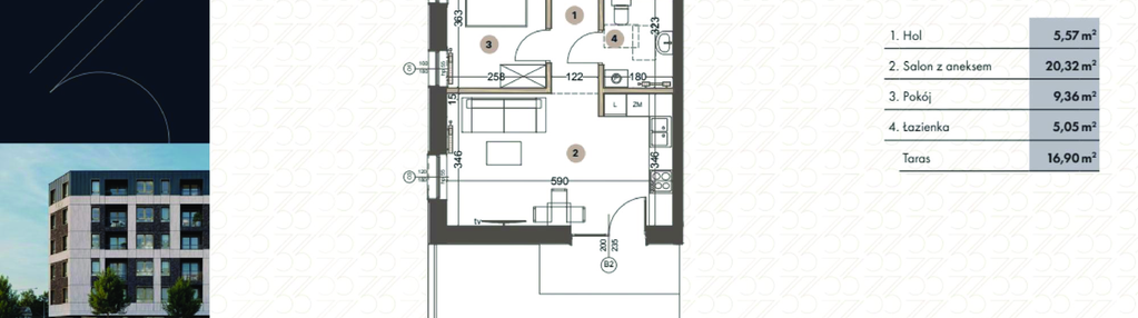 Mieszkanie w inwestycji: Kopcińskiego 33