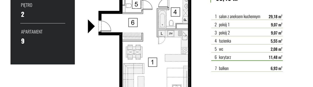 Mieszkanie w inwestycji: Zielony Horyzont