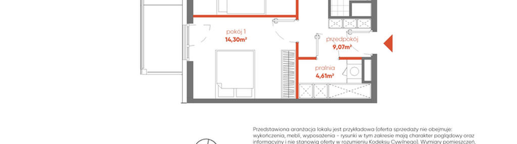 Mieszkanie w inwestycji: Pierwsza Dzielnica - etap III