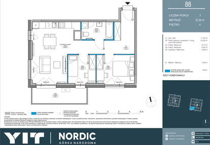 Mieszkanie w inwestycji: Nordic Górka Narodowa