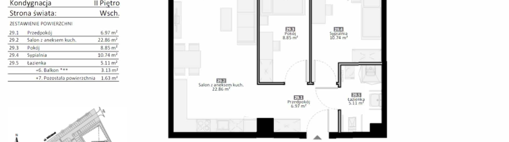 Mieszkanie w inwestycji: Osiedle Kociewskie etap III