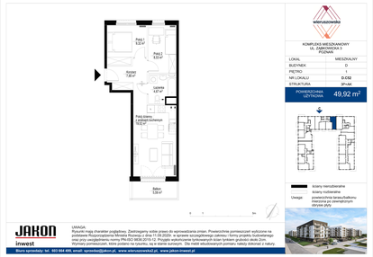 Mieszkanie w inwestycji: Wieruszowska D