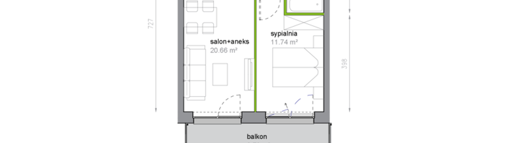 Mieszkanie w inwestycji: Piękna Vita