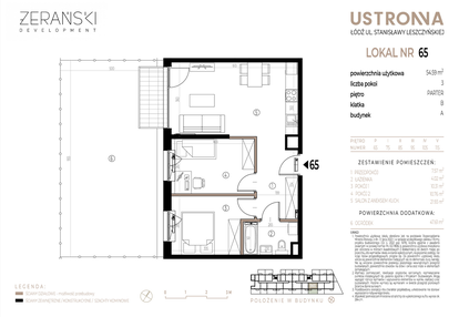Mieszkanie w inwestycji: Ustronna