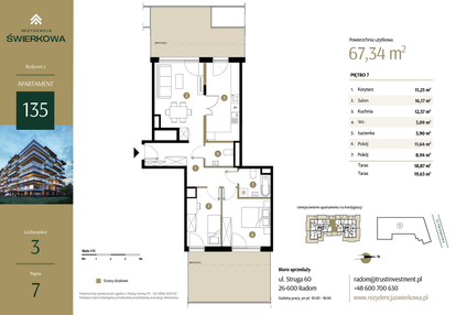 Mieszkanie w inwestycji: Rezydencja Świerkowa - etap II