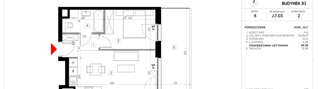 Mieszkanie w inwestycji: CityFlow etap II