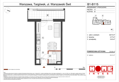 Mieszkanie w inwestycji: Warszawski Świt etap VIII