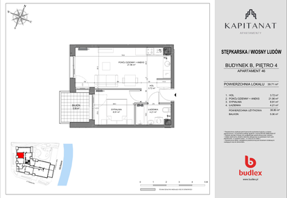 Mieszkanie w inwestycji: Kapitanat Apartamenty