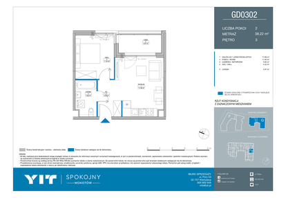 Mieszkanie w inwestycji: Spokojny Mokotów etap II