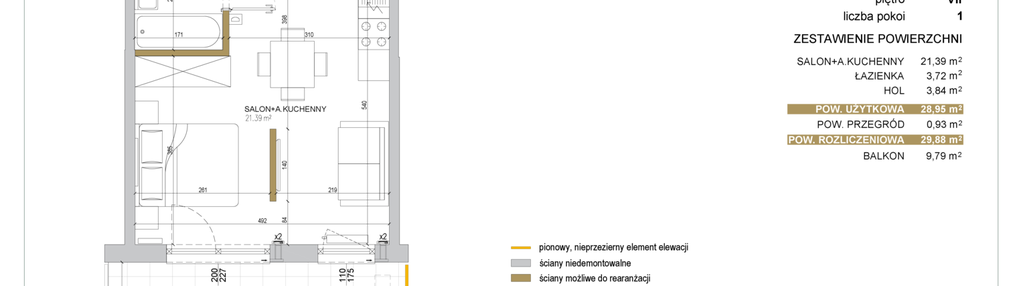 Mieszkanie w inwestycji: Hi Mokotów