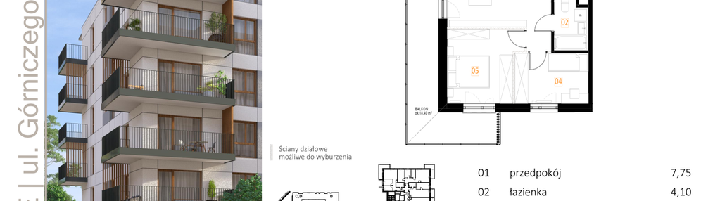 Mieszkanie w inwestycji: Zielony Nikiszowiec
