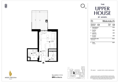 Mieszkanie w inwestycji: The Upper House by Angel