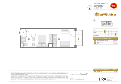 Mieszkanie w inwestycji: Apartamenty Grzybowska 11