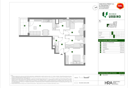 Mieszkanie w inwestycji: Osiedle Urbino etap 4.1