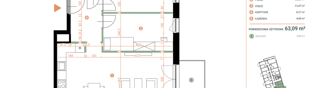 Mieszkanie w inwestycji: Casa Feliz Portowa II