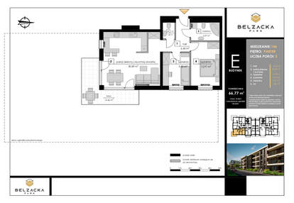 Mieszkanie w inwestycji: Belzacka Park etap III