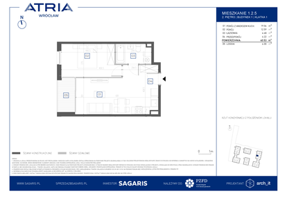 Mieszkanie w inwestycji: Atria Nowe Żerniki