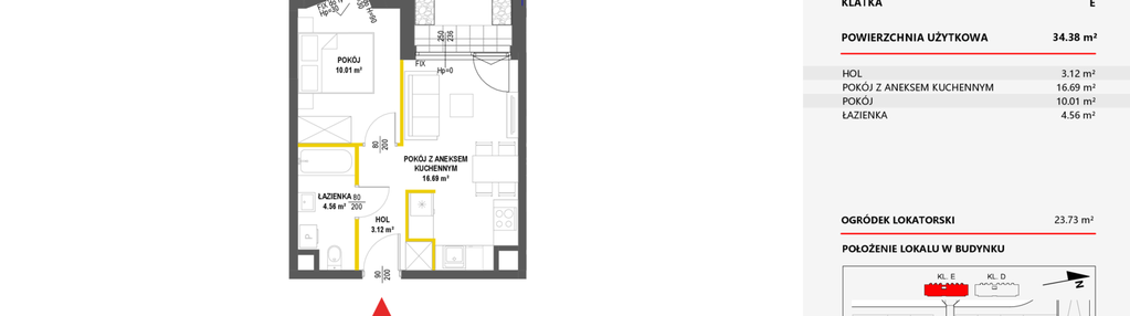 Mieszkanie w inwestycji: Miasteczko Nova Fala 2