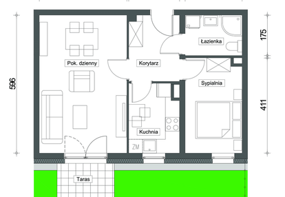 Mieszkanie w inwestycji: Zielony Brochów 7 - etap A