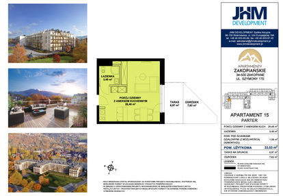 Mieszkanie w inwestycji: Apartamenty Zakopiańskie