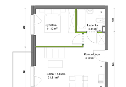 Mieszkanie w inwestycji: Orawska Vita