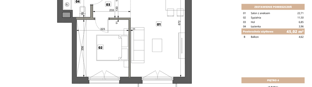 Mieszkanie w inwestycji: Srebrna 5
