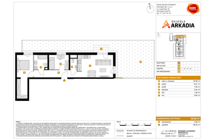 Mieszkanie w inwestycji: Osiedle Arkadia