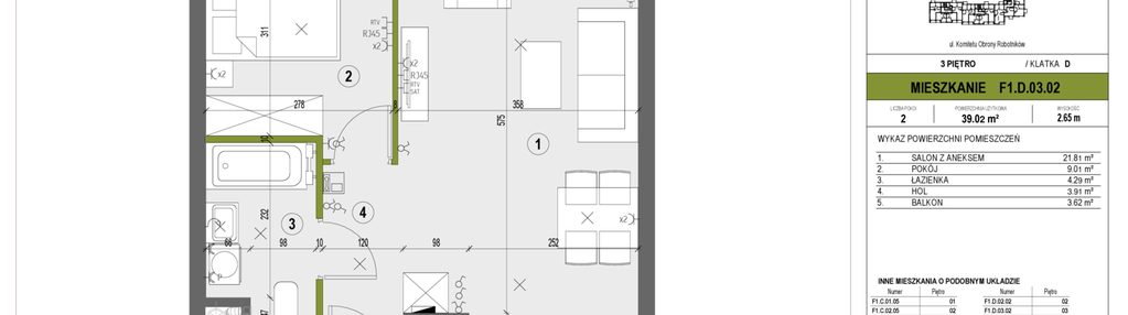 Mieszkanie w inwestycji: XYZ Place