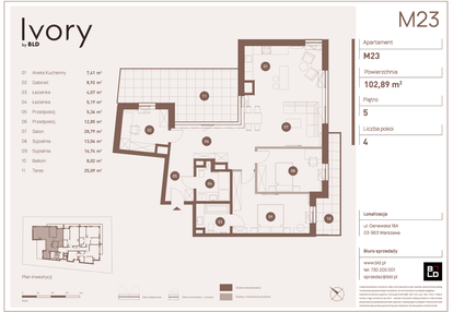 Mieszkanie w inwestycji: Ivory