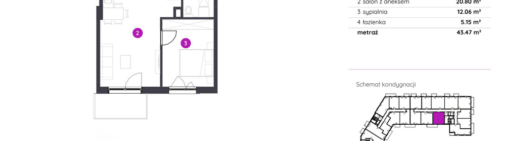 Mieszkanie w inwestycji: Murapol Osiedle Filo etap II