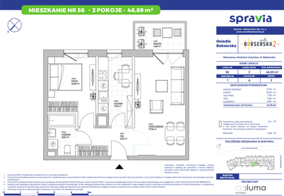 Mieszkanie w inwestycji: Osiedle Bokserska 2