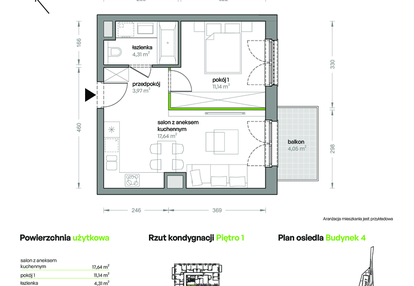 Mieszkanie w inwestycji: Ceglana Park